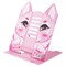 Подставка для книг и учебников фигурная BRAUBERG KIDS "Kitty", регулируемый наклон, металл, 238059 - фото 13643411