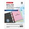 Сменный блок для тетради на кольцах, А5, 120 л., BRAUBERG, 4 цвета по 30 листов, 404614 - фото 13643994