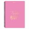 Папка-тетрадь для нот А4, 20 вкладышей на 40 страниц, на гребне, пластик, РОЗОВАЯ, BRAUBERG, 404642 - фото 13644020