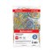 Резинки банковские универсальные диаметром 40 мм, BRAUBERG 250 г, цветные, натуральный каучук, 440164 - фото 13644109