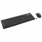 Набор беспроводной SONNEN K-648, клавиатура 117 клавиш, мышь 4 кнопки 1600 dpi, черный, 513208 - фото 13644453