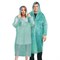 Дождевик-плащ зеленый на кнопках полиэтиленовый, универсальный размер 120х80 см, SHAMAANI (ШАМААНИ), 610930 - фото 13658906