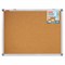 Доска пробковая для объявлений 45х60 см, алюминиевая рамка, BRAUBERG Extra, 238307 - фото 13661873