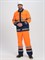 Костюм для дорожника (тк.Смесовая,210) п/к, оранжевый/т.синий - фото 13664902