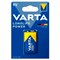 Батарейка алкалиновая 1 шт., VARTA LONGLIFE POWER, Крона 9V (6LR61, 6LF22, 1604A), 4922121411 - фото 13681245