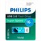 Флеш-диск 16 GB PHILIPS VIVID, разъем USB 3.0, синий, FM16FD00B/97 - фото 13695279