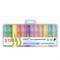 Набор текстовыделителей 12 ЦВЕТОВ, STAFF EVERYDAY HL-707, 6 неоновых цветов + 6 пастельных цветов, линия 1-5 мм, скошен. наконечник, 152552 - фото 13700999