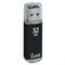 Флеш-диск 32 GB, SMARTBUY V-Cut, USB 2.0, металлический корпус, черный, SB32GBVC-K - фото 13747852