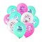 Шары воздушные 30 см с рисунком "Для девочки", КОМПЛЕКТ 10 штук, ассорти, BRAUBERG KIDS, 591888 - фото 13748518