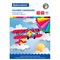Картон цветной А4 немелованный, 12 листов 12 цветов, в папке, BRAUBERG, 200х290 мм, "Самолет", 113556 - фото 13764173