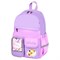 Рюкзак BRAUBERG PASTEL с термонашивками в комплекте, "Not today", сиреневый, 40х29х14 см, 273127 - фото 13767756
