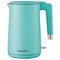 Чайник электрический с двойными стенками SONNEN KT-8719M, 1,5 л, 2200 Вт, мятный, 454694 - фото 13770373