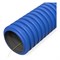Гибкая гофрированная двустенная труба Промрукав ПНД тип 450 SN34 с зондом синяя d32 50м - фото 14754734