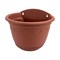 Настенное кашпо Martika Колывань 20 см, терракотовый - фото 14763353