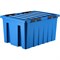 Контейнер с крышкой HONEYCOMB Rox Box740x565x415, 120 л, синий - фото 14776509