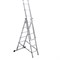 Алюминиевая трехсекционная лестница UFUK 411306 - фото 14800342
