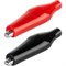 Зажим крокодил TDM ELECTRIC ЗКИ 3А, 40мм, в изоляции, красный/черный - фото 14837134