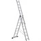 Универсальная алюминиевая трехсекционная лестница Алюмет Серия H3 - фото 14837850