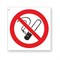 Знак Стандарт Знак Запрещается курить - фото 14839371