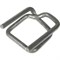 Стальная металлическая пряжка для ПП/ПЭТ ленты 19 мм Кордленд PR-19 KREP-00185 - фото 14855089