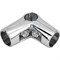 Угловой соединитель трех труб TECH-KREP хром - фото 14859588