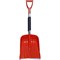 Снеговая автомобильная лопата LWI Эстет глубокая оранжевая 355x460мм - фото 14871345