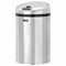Ведро для мусора СЕНСОРНОЕ 12 л, нержавеющая сталь, зеркальная крышка, питание от 4-х батареек AA (не входят в комплект), LAIMA, 609327 - фото 14920778