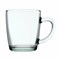 Кружка для чая с ручкой, 340 мл, 1 штука, стекло, PASABAHCE "БЕЙЗИК", 55531СЛ1 - фото 14928820