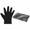 Перчатки одноразовые эластомер TPE, КОМПЛЕКТ 50 пар (100 штук), L (большие), черные, ELEGREEN, ГППVTЭлЧ-L - фото 14931725