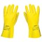 Перчатки латексные SCAFFA "Луч", КЩС-2, хлопчатобумажное напыление, размер 8, M (средний), желтые, 00-01017717 - фото 14931734