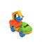 Машина игрушечная ЭКСКАВАТОР "Малыш", пластиковая, 18,5x9,5x11 см, НОРДПЛАСТ, 63 - фото 14955034