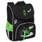 Ранец GRIZZLY анатомическая спинка, с мешком для обуви, для мальчиков, "SNEAKER", черный, 33х25х13 см, RAm-585-8/1 - фото 14960681