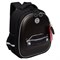 Ранец GRIZZLY анатомическая спинка, c бейджем, для мальчиков, "BLACK CAR", 36х28х20 см, RAz-587-7/1 - фото 14960689