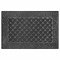 Коврик придверный 60х90 см, СЕРЫЙ, грязезащитный, 430 г/м2, фактурный рисунок ЧЕШУЙКИ, ЛЮБАША, 701061 - фото 14969341