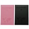 Обложка для паспорта НАБОР 2 штуки, экокожа soft-touch, черная/нежно-розовая, STAFF, 238766 - фото 14977875