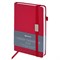 Ежедневник датированный 2026, А5, 138x213 мм, BRAUBERG "Control", под кожу, держатель для ручки, красный, 117124 - фото 14988588