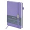 Ежедневник датированный 2026, А5, 138x213 мм, BRAUBERG "Control", под кожу, держатель для ручки, сиреневый, 117125 - фото 14988589