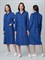 Халат женский Стандарт (тк.ТиСи), васильковый - фото 15012607