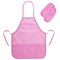 Фартук с нарукавниками для уроков труда ПИФАГОР, 3 кармана, стандартный размер, 44x55 см, розовый, 273757 - фото 15029199