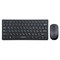 Набор беспроводной GEMBIRD KBS-9100, клавиатура 78 клавиш, мышь 4 кнопки, 1600 DPI, 2.4 ГГц, черный - фото 15037783
