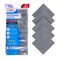 Салфетки из МИКРОФИБРЫ 30х30 см, GRAY, big pack, КОМПЛЕКТ 10 штук, 180 г/м2, LAIMA HOME, 700609 - фото 15042760