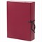 Короб архивный А4 (240х330 мм), 70 мм, 2 завязки, бумвинил, до 600 листов, бордовый, BRAUBERG, 122036 - фото 15054480