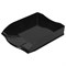 Лоток горизонтальный для бумаг BRAUBERG "Delta", A4 (340х270х60 мм), черный, 237268 - фото 15055695