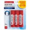 Клей-карандаш 25 г ВЫГОДНАЯ УПАКОВКА BRAUBERG, 3 штуки на блистере, 271306 - фото 15055904