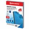 Обложки пластиковые для переплета А4, КОМПЛЕКТ 100 шт., 150 мкм,"Кристалл", прозрачно-синие, BRAUBERG, 532158 - фото 15058602