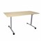 Стол складной "Эверест", 1200х600х760 мм, серый каркас, ЛДСП клен - фото 15058717