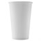 Стакан одноразовый бумажный 400/530 мл, D 90 мм, КОМПЛЕКТ 50 шт., однослойный, белый, холодное/горячее, ФОРМАЦИЯ, HB90-530-0000 - фото 15059271