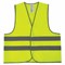 Жилет сигнальный, 2 светоотражающие полосы, ЛИМОННЫЙ, XXXL (60-62), ГРАНДМАСТЕР, 610889 - фото 15059847