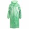 Дождевик-плащ зеленый на кнопках полиэтиленовый, универсальный размер, 118х70 см, KOMFI, DPH003E - фото 15059869