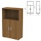Шкаф полузакрытый "Канц", 700х350х1130 мм, цвет орех пирамидальный (КОМПЛЕКТ) - фото 15061006